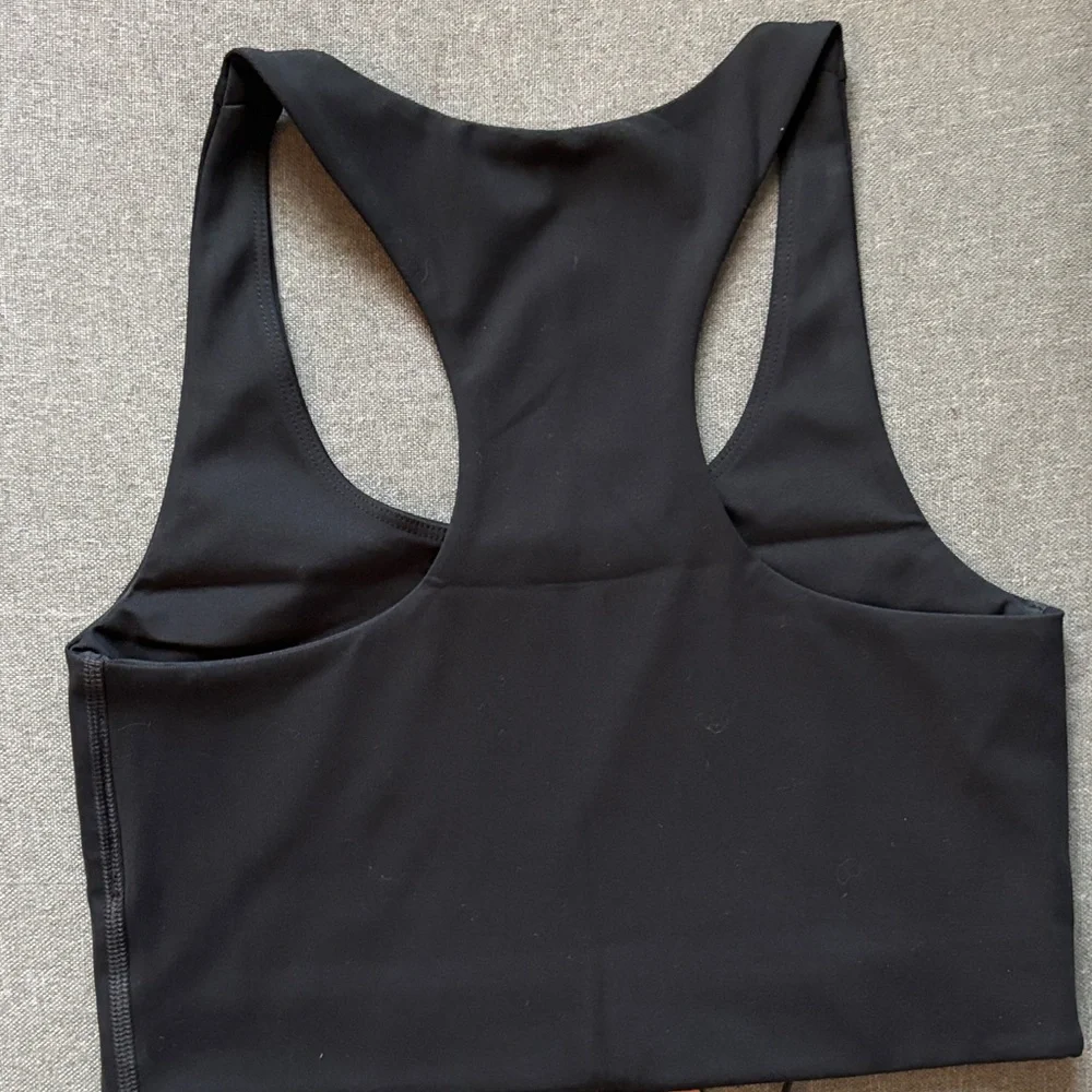 Girlfriend Collective Midnight Black Sports Bra - Picture 6 of 6